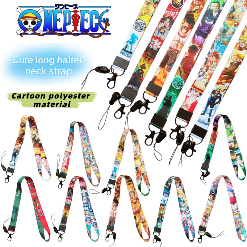 Anime One Piece Merchandise - Cordino per cellulare con personaggi di