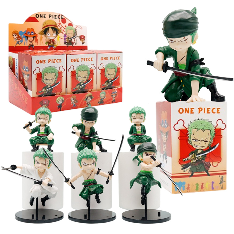 Anime One Piece Merchandise - Anime One Piece Set di 6