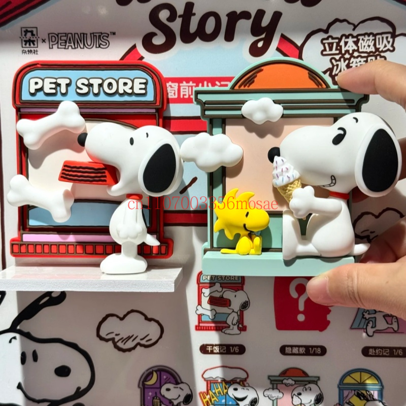 Anime Merchandise Japan - Magnete da Frigorifero Peanuts Snoopy Blind