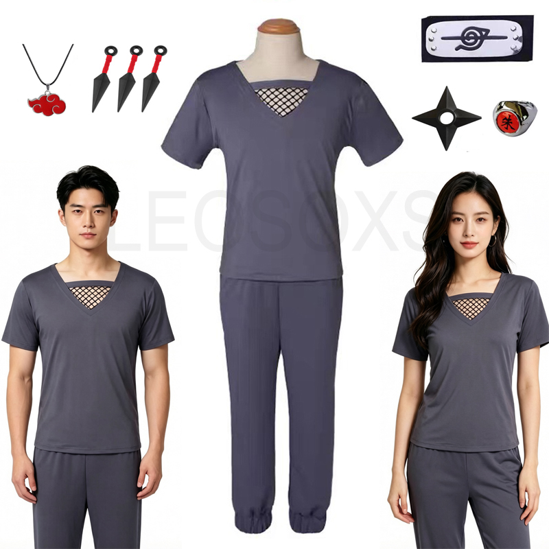 Anime Themed Merchandise - Costume Cosplay Uchiha Itachi, Outfit Akatsuki