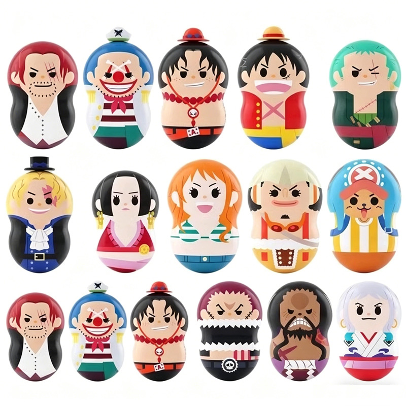 Anime One Piece Merchandise - One Piece Spinpeas Blind Box Figure