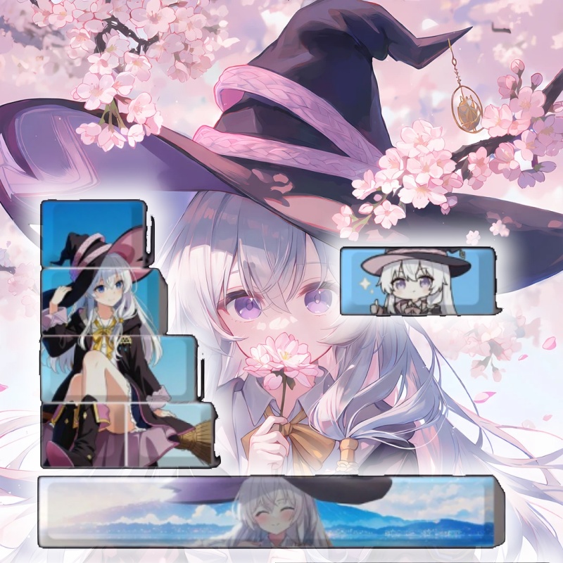 Keycap Artisan Anime - Keycap a tema anime Elaina per