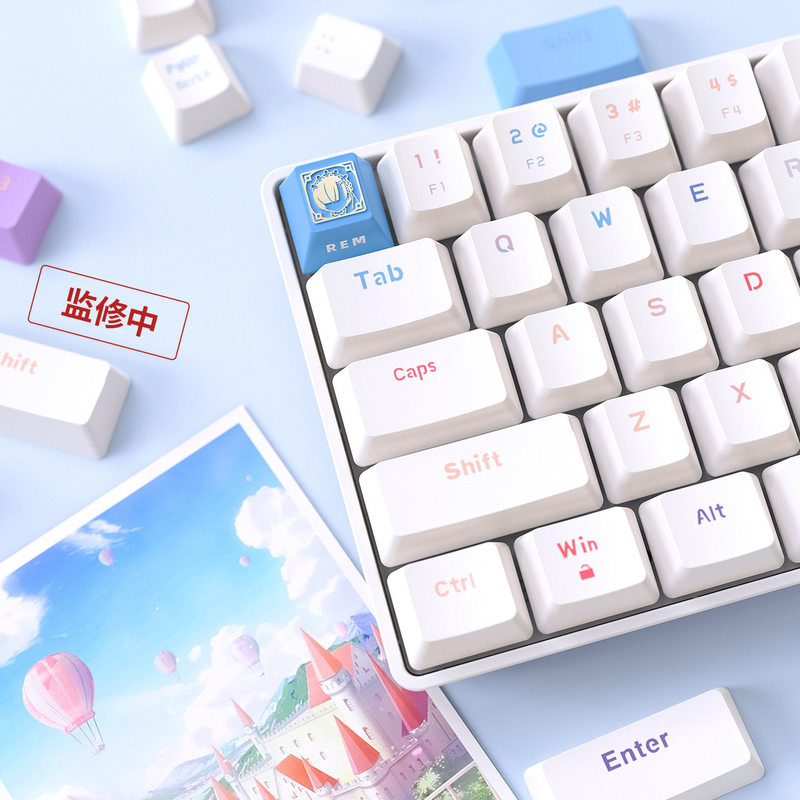 Emilia Rem Metal Keycaps 1 pz  - Keycap Artisan Anime recensione e prezzo