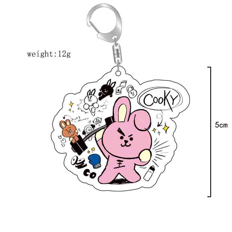 Portachiavi in acrilico BT21 a - Anime Fan Merchandise recensione e prezzo