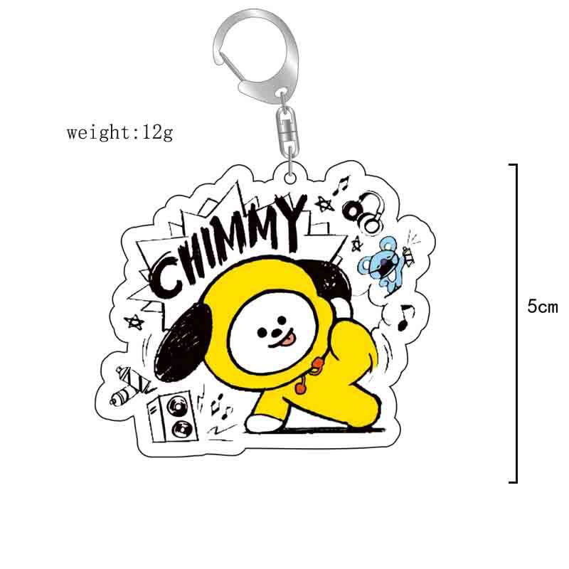 Portachiavi in acrilico BT21 a - Anime Fan Merchandise recensione e prezzo
