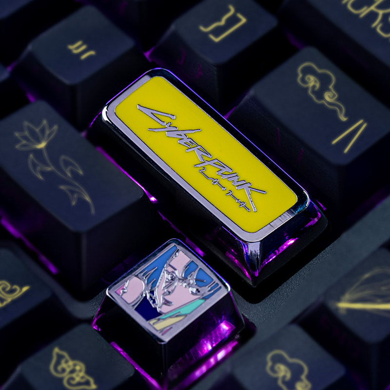 Keycaps Anime Tema Cyberpunk 2 - Keycap Artisan Anime recensione e prezzo