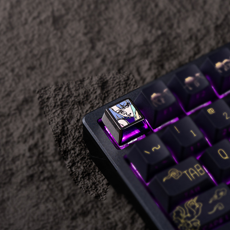 Keycaps Anime Tema Cyberpunk 2 - Keycap Artisan Anime recensione e prezzo