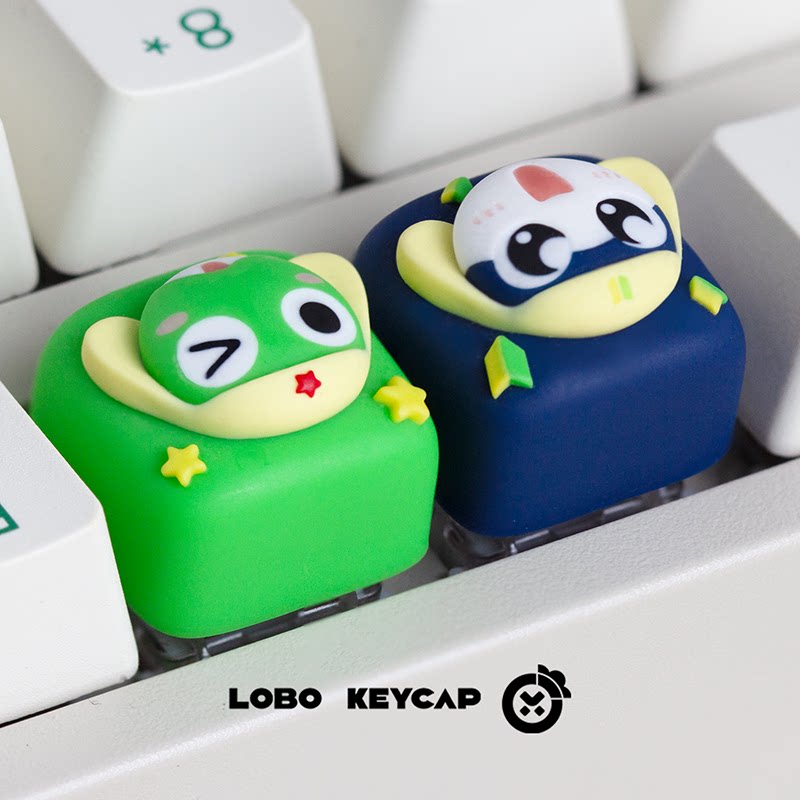 Keycaps a Tema Anime Keroro pe - Keycap Artisan Anime recensione e prezzo