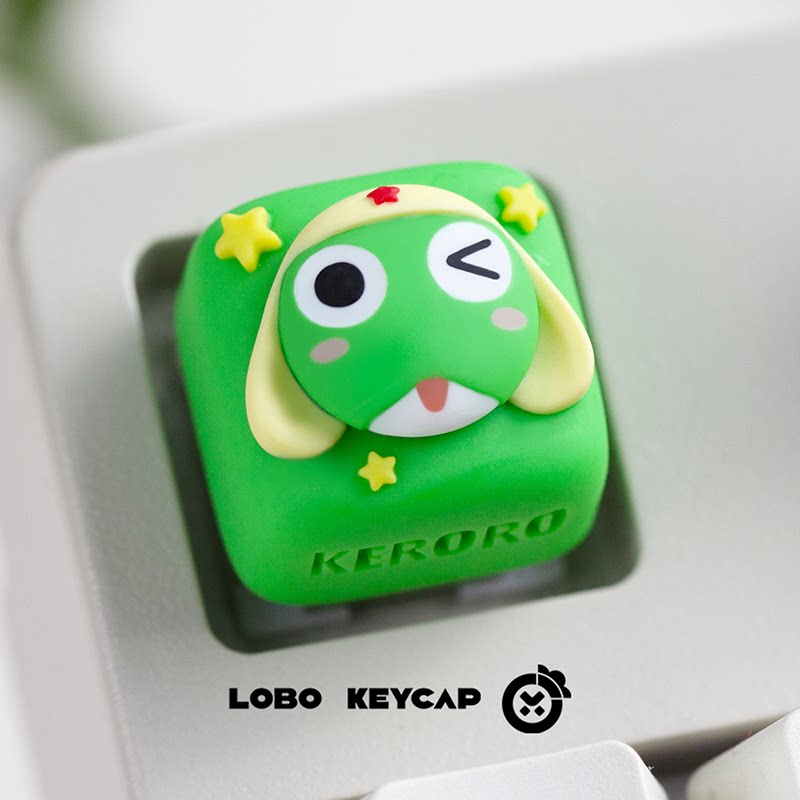 Keycaps a Tema Anime Keroro pe - Keycap Artisan Anime recensione e prezzo