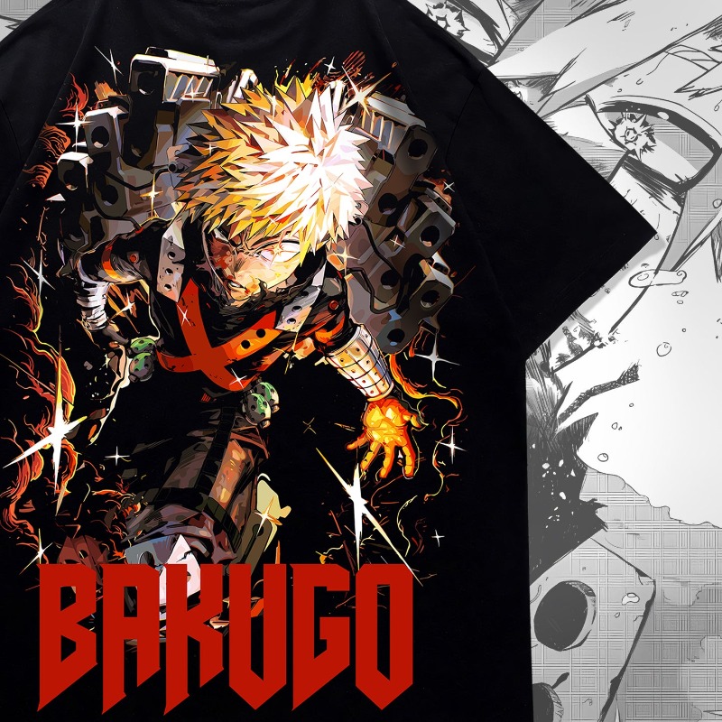 T-shirt con stampa fronte-retr - Anime Themed Merchandise recensione e prezzo