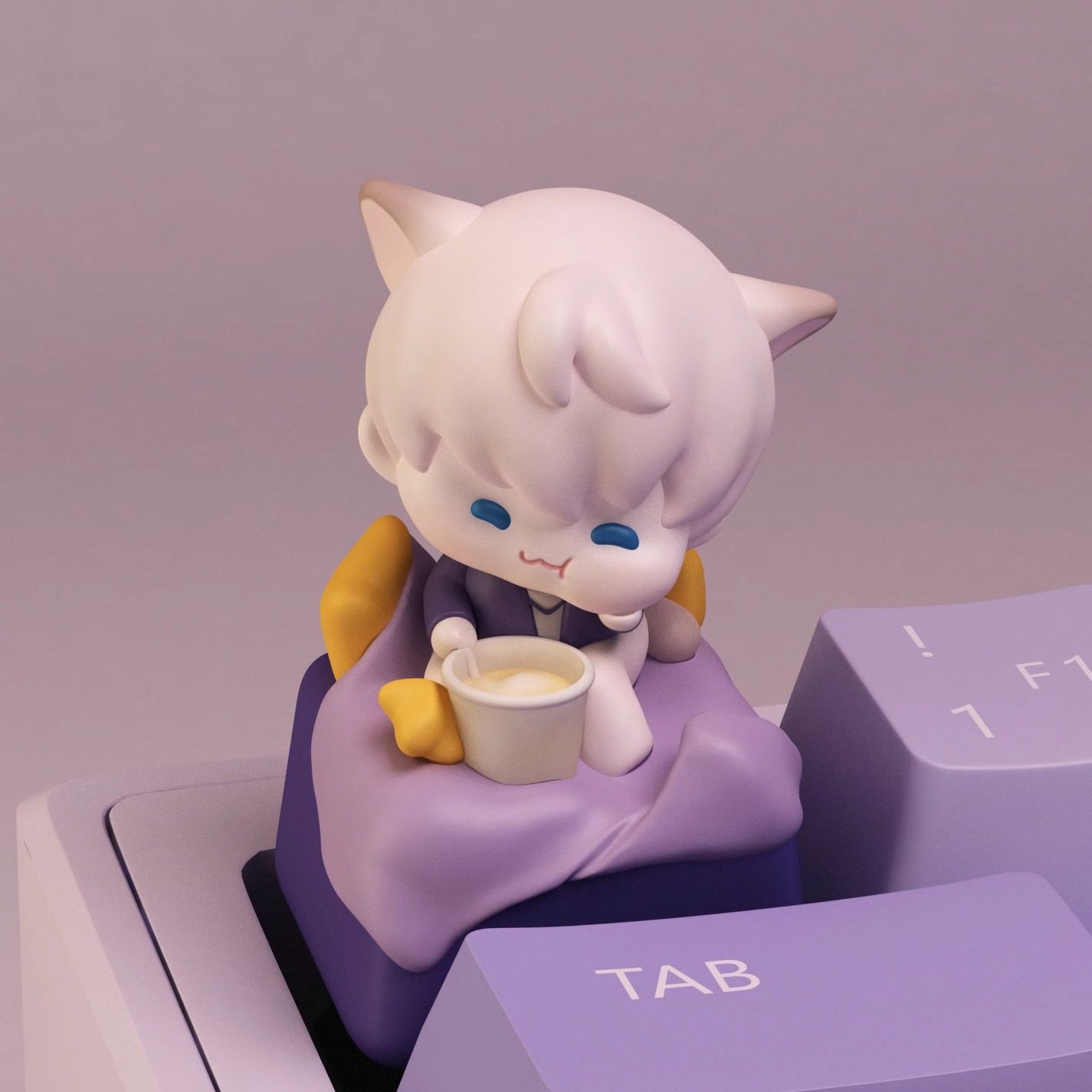 Keycaps Artigianali Love And D - Keycap Artisan Anime recensione e prezzo