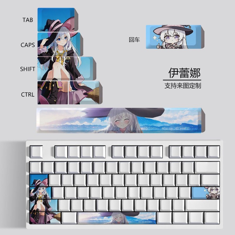 Keycap a tema anime Elaina per - Keycap Artisan Anime recensione e prezzo